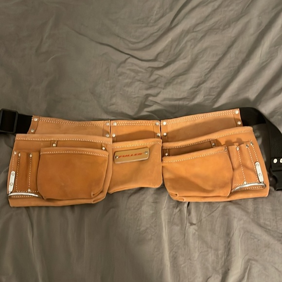 Fuller 11 pocket leather tool belt - Picture 2 of 2